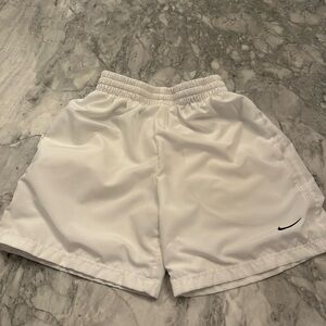 Nike Boy’s White Athletic Shorts
